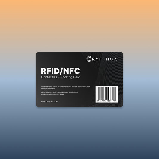 Cryptnox RFID/NFC Contactless Blocking Card