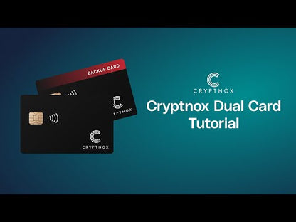 Cryptnox Hardware Wallet with Dual Card Setup