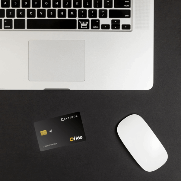 Cryptnox® FIDO2 Card  FIDO2 Security Key  Passwordless & 2FA Authentication - Image 2