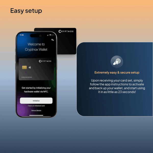Cryptnox® Crypto Hardware Wallet | Best Cold Storage for Bitcoin & Crypto - Image 3