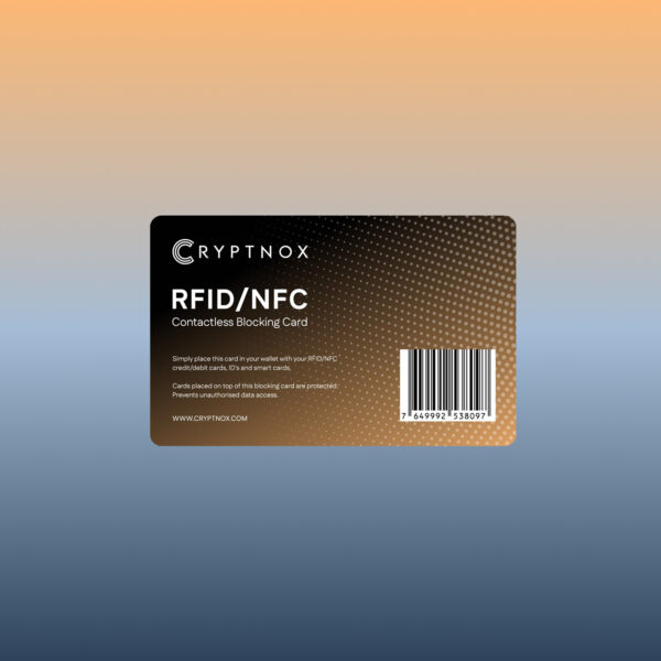 Cryptnox RFID/NFC Contactless Blocking Card