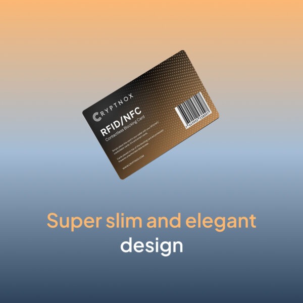 Cryptnox RFID/NFC Contactless Blocking Card - Image 7