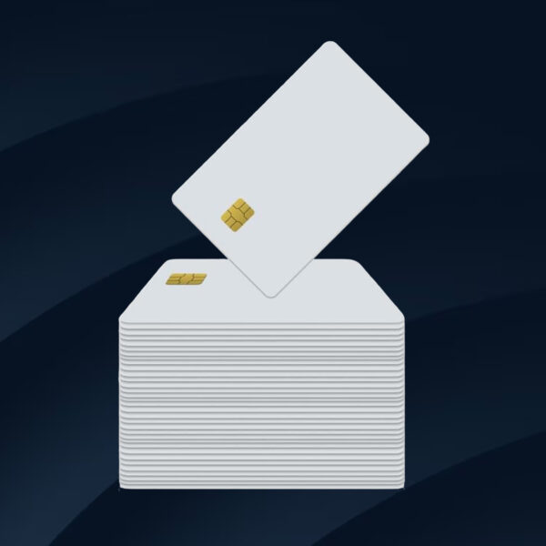 Cryptnox® FIDO2 Card  FIDO2 Security Key  Passwordless & 2FA Authentication | White PVC | FIDO Certified - Pack of 25 - Image 2